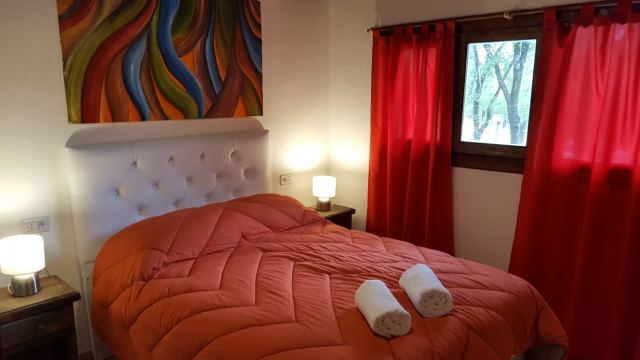 Dormitorio matrimonial Cabañas 2 y 3
